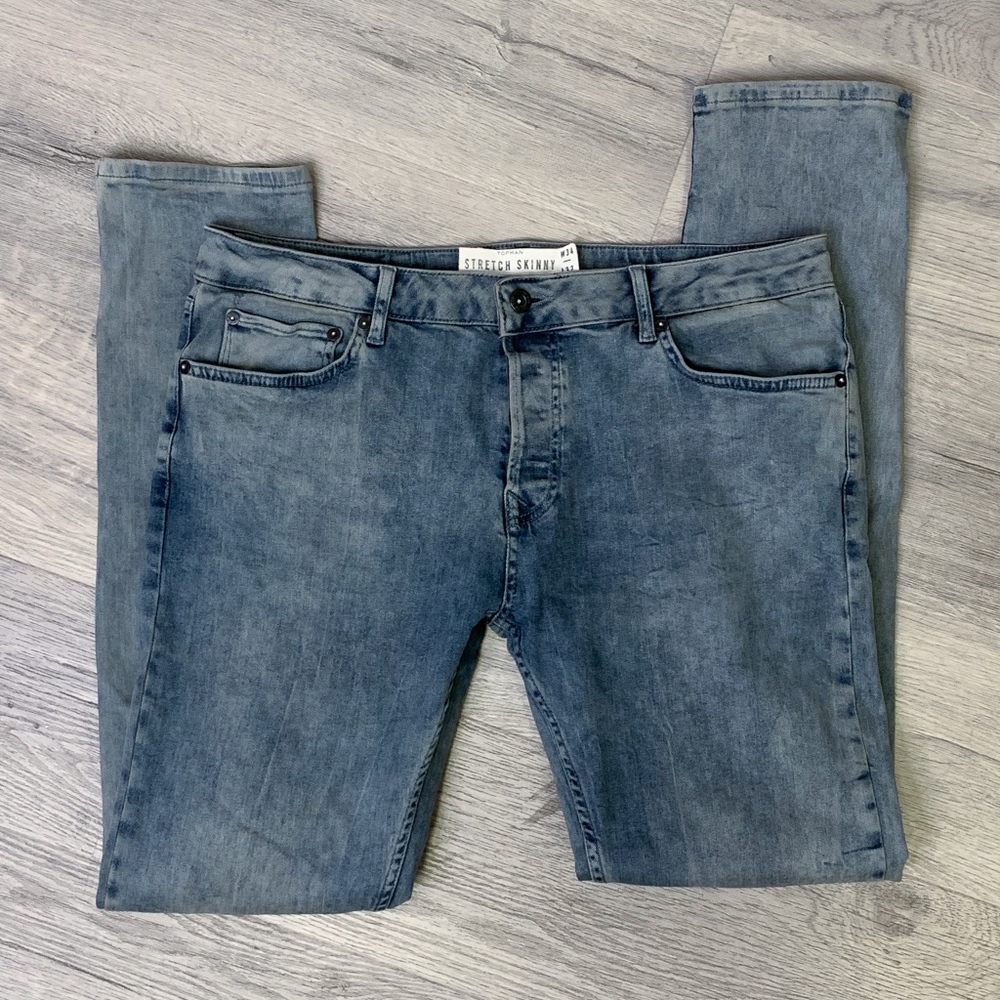 TOPSHOP STRETCH SKINNY JEANS